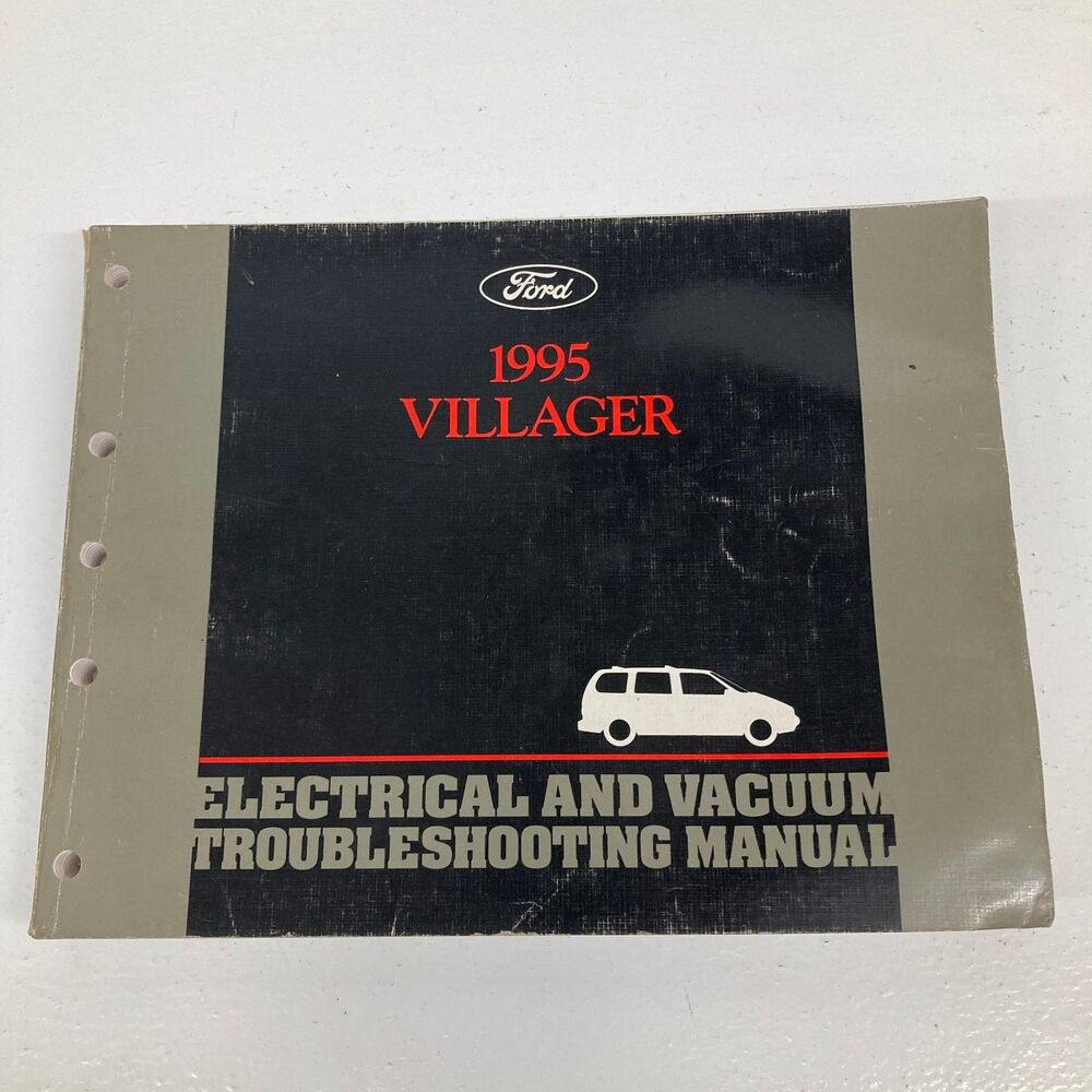 Ford Villager Electrical Vacuum Troubleshooting Manual 1995